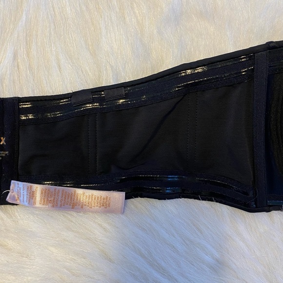 Savage‎ X Fenty Bra Womens Size 44DD Black Lightly Lined Strapless Underwire - Picture 6 of 7
